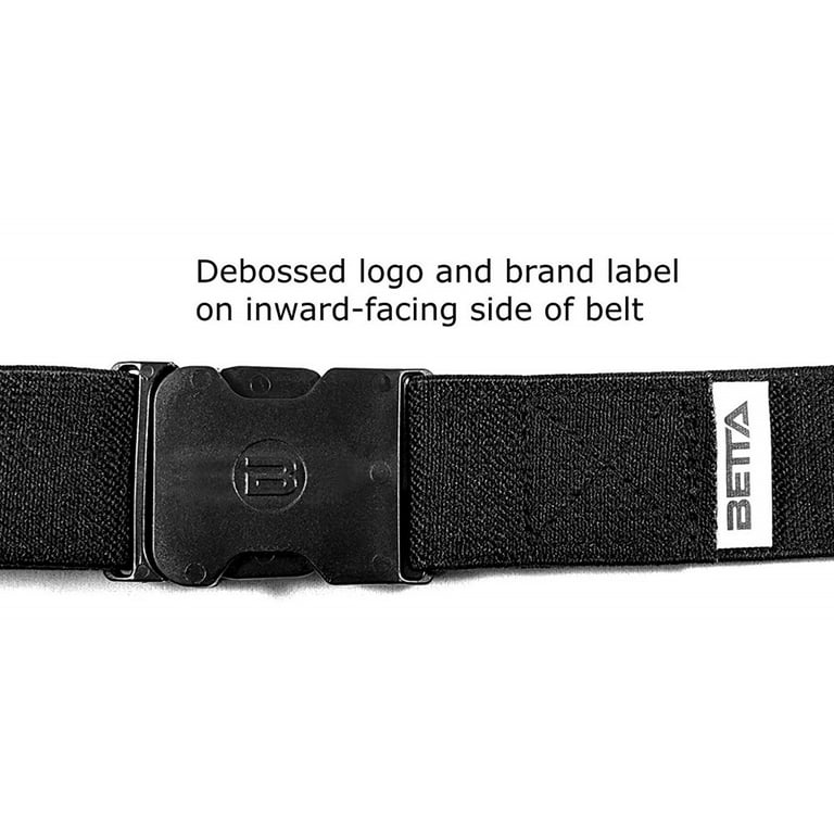 1.25 Inch Elastic Stretch Belt with Side-Release Buckle and 1.25 Inch Elastic Stretch Belt with Side-Release Buckle and