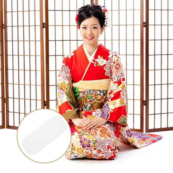 Pawsdot White Kimono Belt Plate Obi Ita Japanese Belt Accessory for Clothes Tension