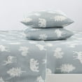 thumbnail image 4 of Lodge Printed Microfiber Sheet Set By Home Fashion Designs, 4 of 5