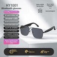 thumbnail image 5 of 2025 New Smart Glasses for Men ,Clear Bluetooth Sunglasses for Women with Polarized Lenses Anti-Blue Light, 144+ Languages Real-Time Translation,Built-in Microphone,Speaker (Color-V4), 5 of 6
