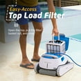 thumbnail image 4 of Dolphin Proteus DX4 Plus Automatic Robotic Pool Cleaner Ideal for Pools up to 33 FT, Wall & Sun-ledge Scrubbing, Top-Load Filter 99996290-DX4, 4 of 10