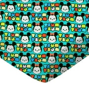 SheetWorld Fitted 100% Cotton Jersey Play Yard Sheet Fits BabyBjorn Travel Crib Light 24 x 42, Tsum Tsum Aqua