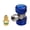 Blue, variant on R134a Adjustable Quick Connector for Car AC Refrigerant Refill - High & Low Pressure Conversion Gauge Adapter