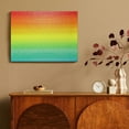 thumbnail image 4 of Fenyluxe Rainbow Colors Abstract Art Canvas Print Wall Decor Ready To Hang - Home Room Wall Art Decorations 16x12in, 4 of 6
