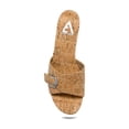 thumbnail image 5 of Aerosoles Women's Nea Kitten Heel Buckle Sandal Mules, 5 of 6