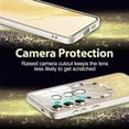 thumbnail image 5 of CASEFIV Samsung Galaxy S24 High Impact Silicone Cell Phone Case, Silver, 5 of 7