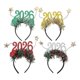 thumbnail image 2 of 4pcs New Years Eve Hairband: New Years Decorations 2026 - Outfit Accessories - Glitter 2026 Star Hair Accessories For Parties, 2 of 3