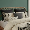 thumbnail image 4 of Gracie Mills Fannie Boho Eclectic Cotton and Flax Linen Blend Comforter Set - GRACE-13949, 4 of 5