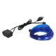 thumbnail image 4 of Lámpara decorativa interior del coche de la tira de la luz LED flexible de la luz ambiental del coche USB de 3 metros/9,8 pies, 4 of 5