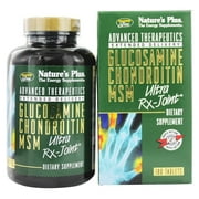 Nature's Plus - Glucosamine Chondroitin MSM Ultra Rx-Joint - 180 Tablets