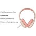 thumbnail image 5 of Bluetooth Headphones with Intelligent Noise Reduction,Wireless Headset HiFi Foldable,Ergonomic Bluetooth-Compatible 5.1, Stereo Over Ear Headphone，Wireless Headphones with Microphone, 5 of 8