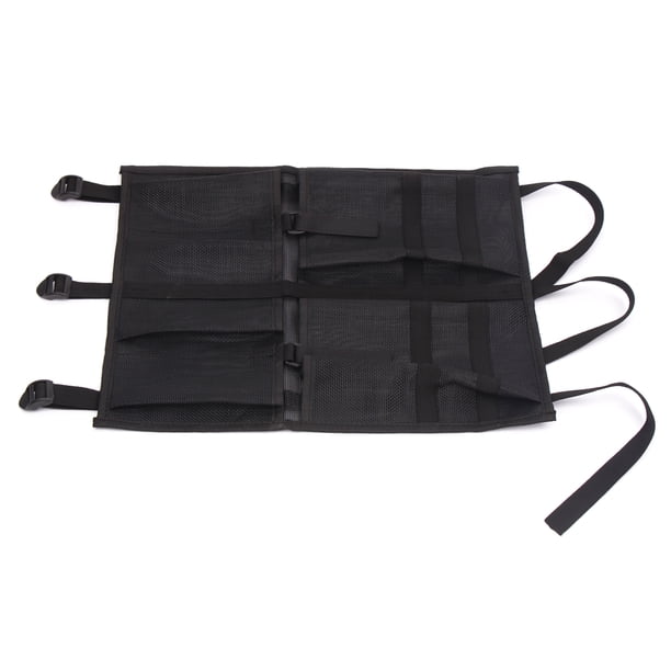 Yuarrent Bolsa de almacenamiento para Kayak, asiento de nailon, equipo de pesca, caja de aparejos, organizador de herramientas, bolsa Deportes acuáticos Negro
