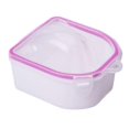 thumbnail image 1 of Nail Soaking Bowl, Soak Off Gel Polish Dip Powder Remover Manicure Bowl with Triangle Cuticle Peeler and Stainless Steel Cuticle Pusher Nail Art Tool, 1 of 5