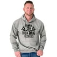 thumbnail image 5 of Thank God For Hunting Season Antlers Hoodie Sweatshirt Women Men Brisco Brands L, 5 of 5