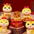thumbnail image 5 of 2025 Snake Year Resins Statue Chinese Zodiacs Snake Figurine Ornament Car Dashboards Room Desktop Decoration, 5 of 8