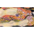 thumbnail image 2 of Klimt, Gustav 24x16 Gold Ornate Wood Framed with Double Matting Museum Art Print Titled - Water Serpents II, 2 of 4