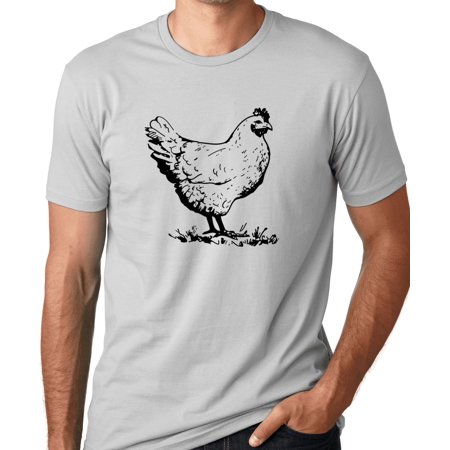 Think Out Loud Apparel Chicken Funny T-shirt Humor Tee Shirt Hen