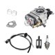 thumbnail image 1 of Motorcycle Carb Carburetor 15mm 2 Stroke Carburetor For 43cc 47cc 49cc 50cc 52cc Scooter Atv Dirt, 1 of 5