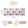 thumbnail image 3 of Balery Cute Cupcake Funda Protectora para Almohada Corporal de Algodón Hipoalergénico con Cierre(55 x 21 pulgadas), Almohadas No Incluidas, 3 of 7