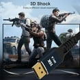 thumbnail image 2 of PENGXIANG 3m DisplayPort 2.0 Male Braided Cable 16K 60Hz 10K 60Hz HD Video DP Adapter, 2 of 7