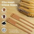thumbnail image 5 of TOFL Baseball Glove Lace Kit | 6 Leather Glove Laces, a Lacing Needle, Set of Thumb & Pinky Straps | Heavy Duty Cowhide for Baseball & Softball Glove Relacing Kit | Orange, 5 of 10