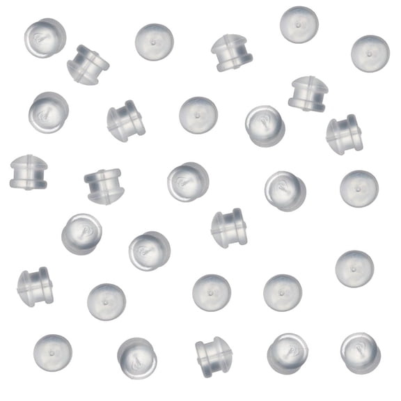 Earring Backs for Plastic Studs (Blanks)