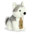 Aurora - Small White Eco Nation - 8" Husky - Eco-Friendly Stuffed ...