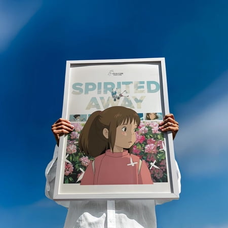 Studio Ghibli Spirited Away Artwork, Anime Wall Decor For Fan Home Gift Idea – Size 24x36 Unframed Poster