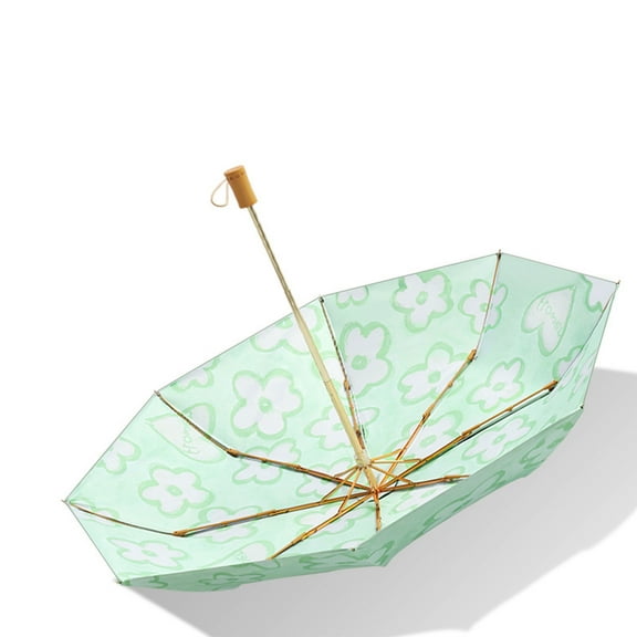 Huhudde UPF 50  UV for Protection Umbrella Travel Umbrella Ultra Light Weight Umbrella G