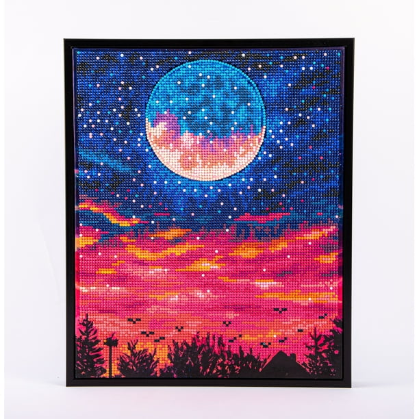 DIAMOND DOTZ® Blue Moon Special Edition Diamond Painting Kit