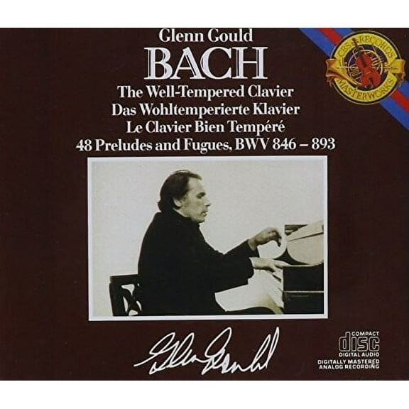 Gould - Well Tempered Clavier - Music & Performance - CD