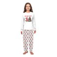thumbnail image 4 of Out Here Ballin Santa Soccer Matching Family Christmas Pajamas With Dog, White Holiday PJs, Plus Sizes, With Pockets, 4 of 7