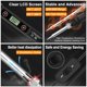 thumbnail image 2 of Kit de soldador LJPXHHU LCD de 80 W, temperatura ajustable 180-520 °C, 2 of 7