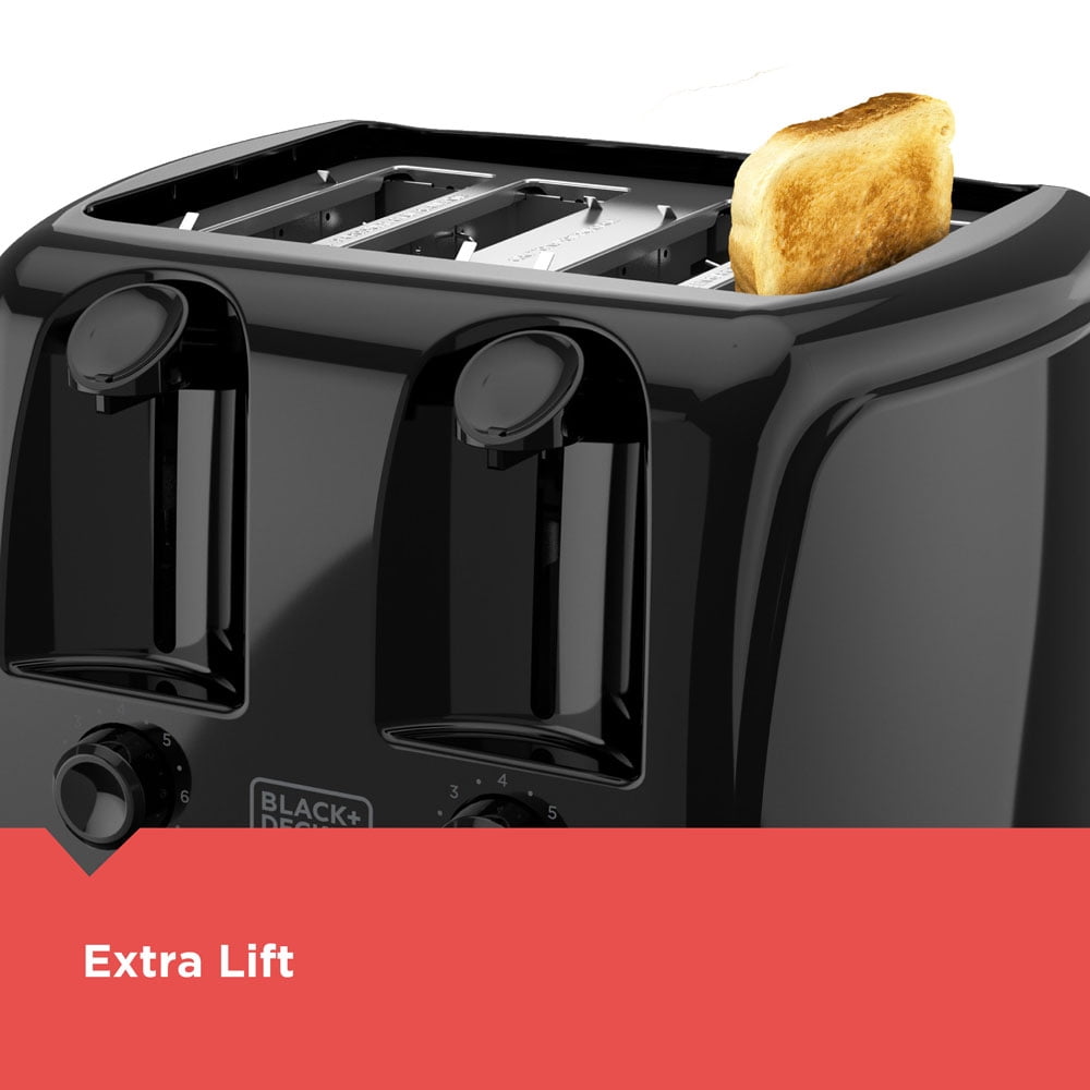 Spectrum Brands 111737 4-Slice Toaster, Black