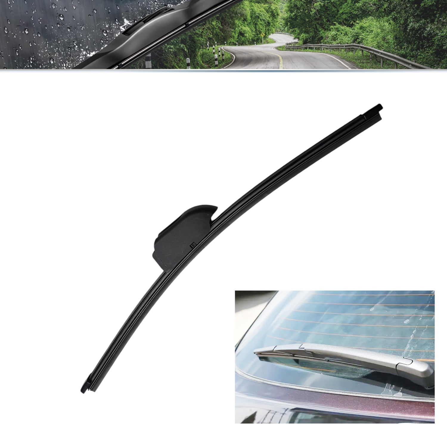 SOCOOL Fit For 2013-2017 Elantra GT Hyundai, 28"+14"+13X, 3PCS For Front and Rear Windshield Wiper Blades, Y24H7V7S