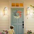 thumbnail image 5 of PALIFEUR 4th of July Wreath, 12.99 Inch Patriotic Wreaths for Front Door, Artificial Floral Door Wreaths Decorations for Memorial Day Independence Day Veterans Day, Red Blue White, 5 of 9