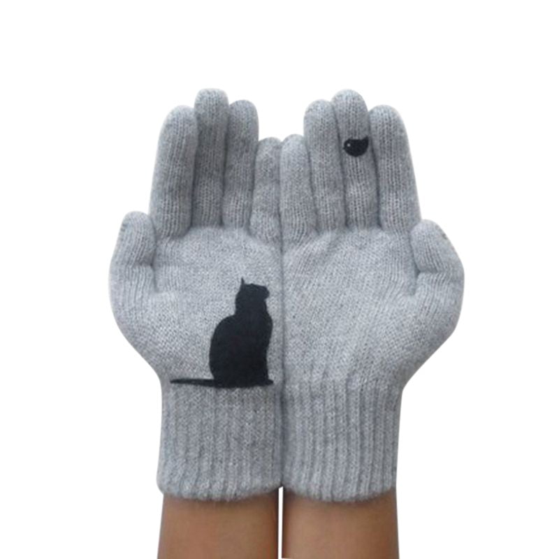 thick winter gloves
