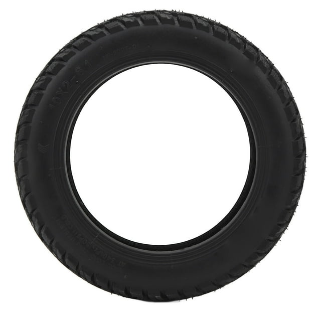 Neumático Para Scooter Eléctrico De 10 Pulgadas, Caucho 10x2-6.1 Reemplazo De Neumático Para Scooter Flexible Resistente A Impactos Para Una Conducción Segura
