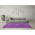 thumbnail image 3 of Ahgly Company Indoor Rectangle Abstract Purple Modern Area Rugs, 8' x 12', 3 of 4