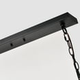 thumbnail image 3 of CHLOE Ironclad Industrial 5 Light Black Island Pendant Ceiling Fixture 36", 3 of 3