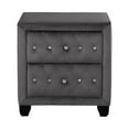 thumbnail image 2 of Sophia King 5 Pc Upholstery Bedroom Set Made With Wood in Gray, 2 of 16