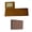哑光棕色, variant on Men's wallet, ultra-thin leather wallet, loose change wallet, magnetic seal, simplified banknote holder, 10-card RFID shielding