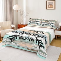 Feelyou Rustic Camping Car Bed Sheets for Teen, Rustic Hunting Fishing King Sheets, Jungle Adventure Sheet Set, Super Cozy Room Decor, 4-Piece