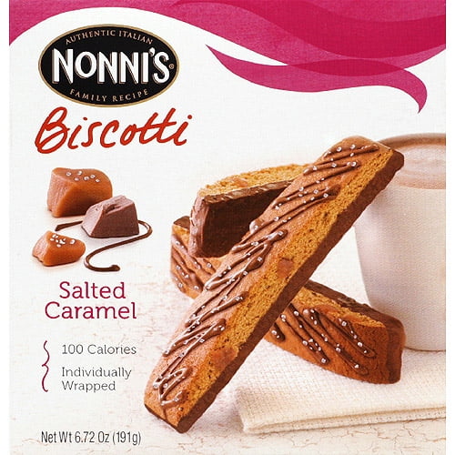 Nonni's Salted Caramel Biscotti, 6.72 oz, (Pack of 12) by Generic