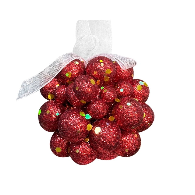 Adornos de Navidad Xihbxyly 5 Piezas Espuma En espolvorear