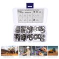 thumbnail image 6 of Raindrops 200Pcs Stainless Steel Flat Washers Spring Lock Washer Assortment for Bolts 11 8X7 9X3 9In, 6 of 7