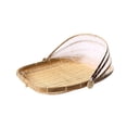 thumbnail image 2 of Cesta Rectangular De Bambú Para Servir Comida, Recogedor Tejido A Mano, Cubierta A Prueba De Polvo Para Frutas, Tienda De Red De Malla Para Picnic Minnieouse HA019952-00, 2 of 6