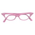 thumbnail image 5 of 50'S Rhinestone Glasses-Pink, 5 of 6