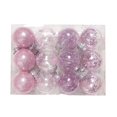 thumbnail image 2 of Tyidzon Christmas Ball Pink Ornaments for Christmas Decorations - Shatterproof Christmas Ornaments for Holiday, Wreath & Party Decorations 24Pc, 2 of 6