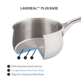 thumbnail image 4 of Lagostina Classico Stainless Steel 10-Piece Cookware Set, 4 of 4